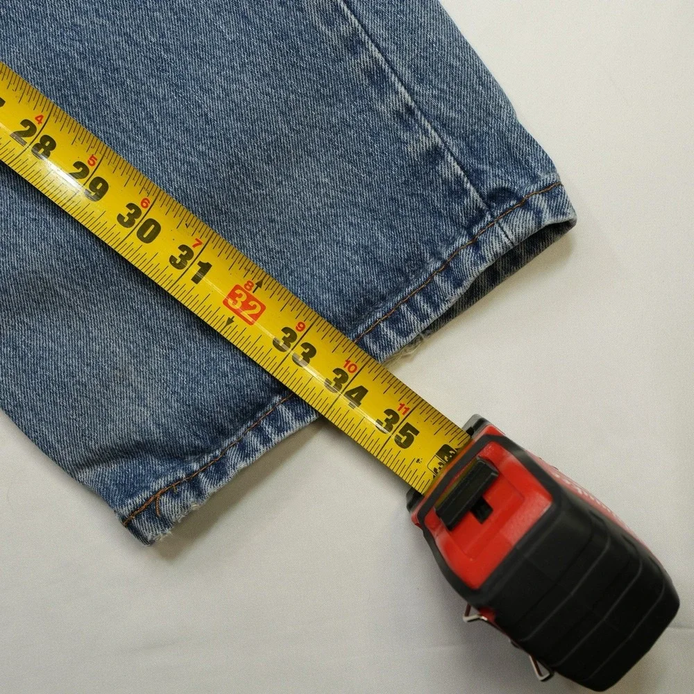 Levi's 550‎ Men's Relaxed Fit Jeans (fits 36x34) Blue Medium Wash Denim Casual